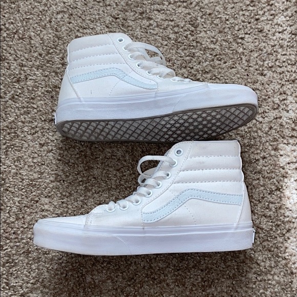 Vans white Sk8-Hi - Picture 3 of 6